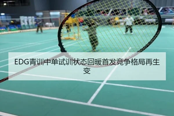 EDG青训中单试训状态回暖首发竞争格局再生变